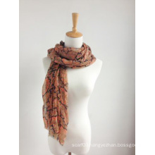 New design colorful printed scarf/shawl